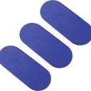 X AUTOHAUX 3pcs PVC Repair Patches with Glue Professional Inflatable Boat Kayak Repair Kit Inflatable Boats Rubber Boats Canoe (Blue)