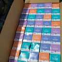 Amazon Basics Facial Tissue with Lotion, 2-Ply, 10125 Count (135 Packs of 75)