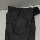 Mens Fashion Slim Fit Dress Pants Casual Business Skinny Stretch Pants Golf Pants (Small, Black)