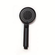 Shower Head with Hose and on off Switch, 3 Setting High Pressure Handheld Shower Head, Removable Shower Head with hose, Adjustable Angle Bracket, Low-Reach Wand Holder, Black