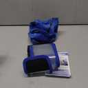 Inflatable Dog Cone Collar with Detachable Sturdy Shield,Soft&Lightweight-Ideal for Post-Surgery Recovery and Daily Wear,Suitable for Small Medium Large Dog Breeds(Blue,M+) (M PLUS(Neck:12-15"))