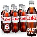 3 x Diet Coke Diet Soda, 16.9 fl oz Bottles, 6 Pack - Cola Soft Drinks