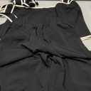 SOLY HUX Women's Summer Vacation 2 Piece Set Tie Shoulder Crop Top and Pants Travel Outfits XX-Small, Pure Black