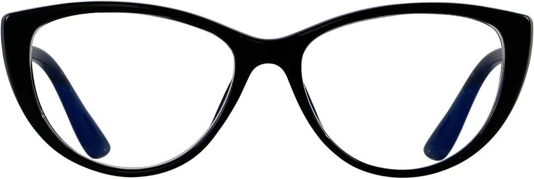 ANDWOOD Blue Light Blocking Glasses Women Bluelight Blocker Computer Cateye Clear Cat Eye Eyeglasses Frame AR003