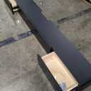 79" Black Floating TV Console with LED LightsFloating TV Stand Wall Mounted – Modern Floating Entertainment Center