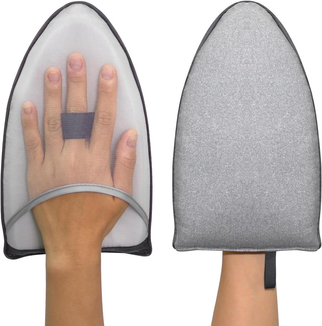 Garment Steamer Ironing Gloves Anti Steam Glove Heat Resistant Garment Steamer Mitt Accessories for Clothes,Heat resistant clothing steam engine gloves (Sharp Style)