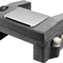 VEVOR Reading Pillow for Gaming, Extra Large Lap Desk Pillow with Pockets and Cup Holder, Laptop Pillow with Memory Foam Bed Rest, Bed Pillow for Sitting Up for Gaming, Reading, Resting, Working, Grey