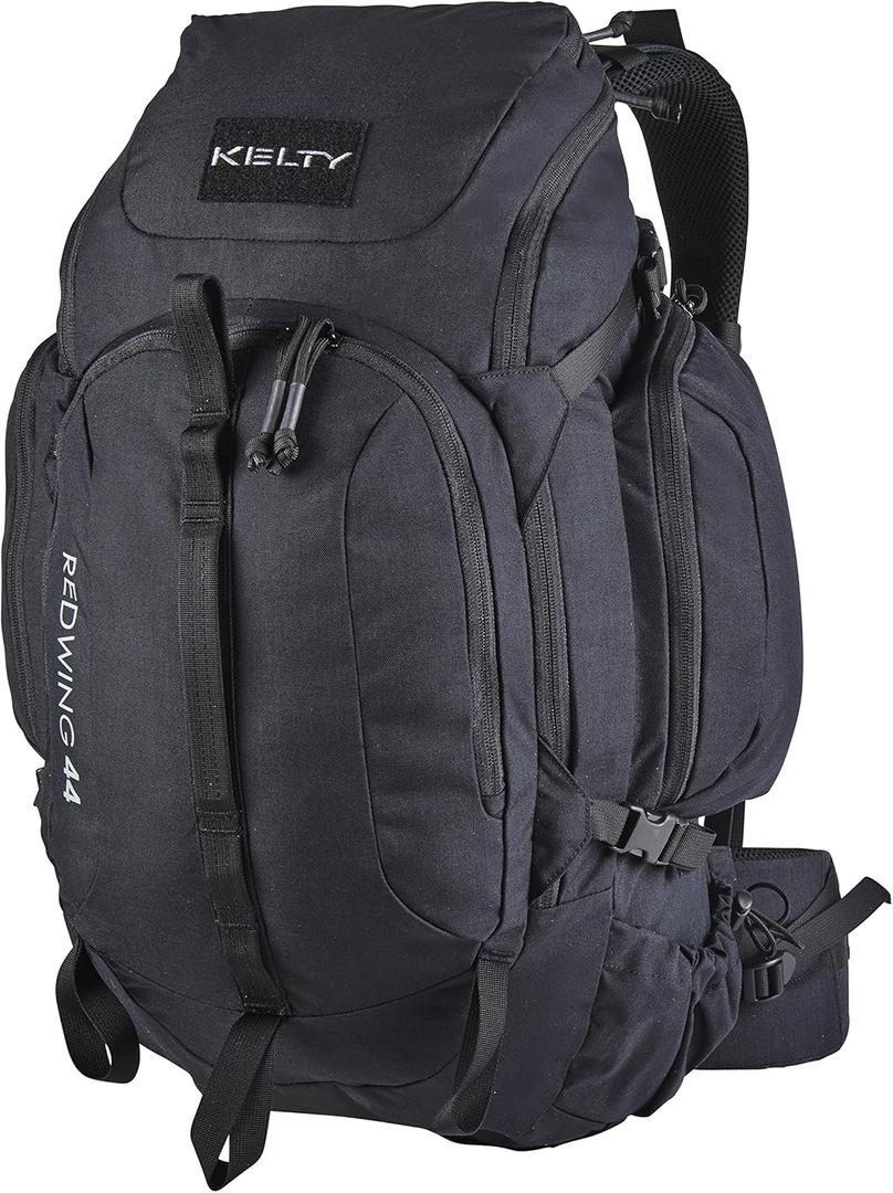 Kelty Redwing Tactical Backpack - Built to Military Specification Army Backpack, Durable & Strong, Built to Last, Aluminum Stays, Ideal for Military, Police, Outdoors Hiking or Bug Out Bag | Black 44L