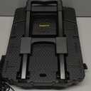 Voipvvii Folding Hand Truck 500lbs, Portable Heavy Duty Dolly Cart, 6 Wheels Collapsible Luggage Cart with 2 Elastic Ropes - Compact Trolley Cart for Easy Moving - Ideal Hand Cart for Travel and More (17, Black)