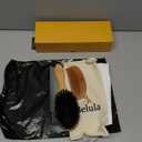 Belula 100% Boar Bristle Hair Brush Set (Medium). Soft Natural Bristles for Thin and Fine Hair. Restore Shine And Texture. Wooden Comb, Travel Bag and Spa Headband Included!