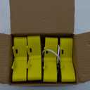 LOFTEK Rechargeable Motion Sensor Light, RGB Color Changing & Dimmable Night Light, Cute Butterfly Light for Kids' Bedroom, Bathroom, Hallway, Tent & Stairs - Ideal Home Decor & Gift, Yellow of 4 (Golden)