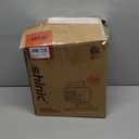 Shinic Garage Heaters for Indoor Use, Metal Portable Space Heater with Thermostat, Greenhouse heater, Adjustable Head, Tubular Stand, Padded Handle, and Wide Base for Stability