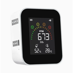 Digital Display Portable CO2 Temperature Humidity Indoor Air Quality Monitor