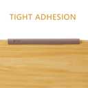 LONGFITE Corner Protectors and Edge Guards Baby Proof Corner Covers and Bumpers Cushion Top Grade Silicone Non-Choking Risk with Strong Stickiness (8 Pack) (Edge Guards Dark Brown, Edge)