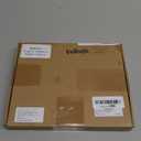 Wenqik 2 Pieces School Magnetic Locker Mirror with Holder Small Real Glass Mirror 6.69 x 5.51 Inch Magnetic Mirror with Organizer Bag for Locker Cabinet Refrigerator Bathroom Office Fridge(White)