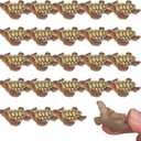 24 Pcs Miniature Sea Turtles Sea Turtle Figures Ocean Animal Figurines Mini Turtle Figurines for DIY Home Fairy Garden Office Fish Tank Birthday Party Favor Decorations