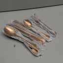 30 Pcs Rose Gold Silverware Set Service for 6, Premium Stainless Steel Flatware Set, Cutlery Utensil Set, Durable Home Kitchen Eating Tableware Set, Include Fork Knife Spoon Set, Dishwasher Safe