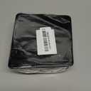 Silicone Ice Cube Trays Large for Whisky(2.5-Inches) - Whiskey Ice Cube Mold, With Easy Release Ice Cubes for Whiskey and For Cocktail,Food Grade (Black 1 Tray)