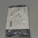 ZJWZLG Faucet Mat for Kitchen Sink, 17.7"X5.5" Silicone Sink Splash Guard with Soap Holder, Snap-On Design & 7slope Fast Drain, Folding Sink Faucet Mat for Universal Kitchen Bathroom SinkGrey (Gray)