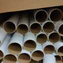 BOX USA Cardboard Tubes with Caps, 18"L x 3"W x 3"H, Pack of 24 | Poster Tube for Mailing and Storage of Blueprints, Artwork, Crafts, Long Art Holder, 18 inches