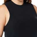 Amazon Essentials Women's Boucle Sweater Tank Top (Previously Daily Ritual) (Black)