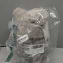 Newborn Baby Bear Outfit With Fold-Over Mittens and Footies Girls Boys Winter Fleece Clothes Hooded Romper Snowsuit (3-6 Months, Beige Grey)