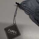 ZAFUL Women's Beach Cover Up Skirt Mesh Sheer Ruched Drawstring Short Swim Skirt Cover Ups for Swimwear (1-black, M)