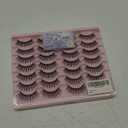 SQY Lashes Natural Cat Eye Lashes Wispy False Eyelashes Short - 14 Pairs, G80