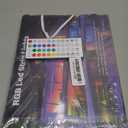 Led Lights for Bedroom 200 FT (2 Rolls 100 FT), with Remote and Application Control RGB Color Changing LED Strip Lights, Music Synchronization, Used for Room, Family, Party Decoration