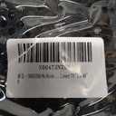 No Hook Shower Curtain and Liner Set,Black Hotel Waffle Shower Curtain with Liner 75" L x 48" W, Small Stall 48"W x 75"L
