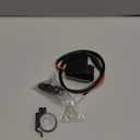 XMSJSIY Motorcycle USB Charger 5V 3.1A Dual USB Phone Charger Adapter Kit Cable with VoltmeterWaterproof and ON/Off Switch,Handlebar Mounting or Diameter Rearview Mirror Holder-1.4M/4.59FT