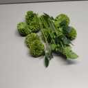 Hananona 12 Pcs Artificial Chrysanthemums Flowers Ball Flower, Fake Mums Flowers Green Silk Flowers for Home Decor Indoor Floral Arrangement St Patricks Day Table Centerpiece (12, Green)