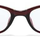 SODQW Office-Siren Blue Light Glasses for Women, Rectangle Frame, Y2K Small Eyewear, Anti Eyestrain Computer Glasses