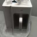 Gevi Adella Nugget Ice Maker Countertop with 1 Gallon Side Tank, 40lbs/24H Nugget Ice Machine with Self-Cleaning, Pellet Ice Maker with Leak-Proof Ice Basket,White