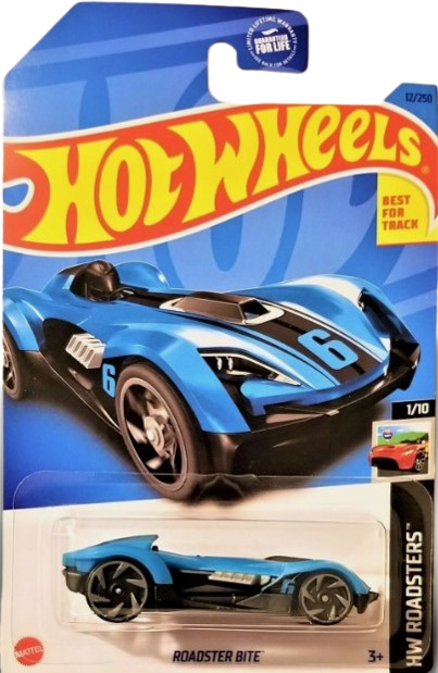 Hot Wheels - 2023 HW Roadsters 1/10 Roadster Bite 12/250