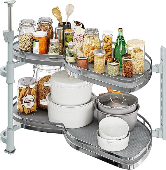 YITAHOME FTKDRH-2006 Swing Right Blind Corner Kitchen Cabinet Pull Out Organizer YITAHOME FTKDRH-2006 Swing Right Blind Corner Kitchen Cabinet Pull Out Organizer