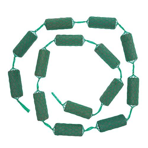 Bright Creations Wet Floral Foam, Fresh Artificial Flower Garland for Decorations (9 Ft, 14 Pieces) - Floral Foam Garland