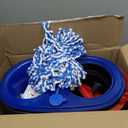 O-Cedar RinseClean Spin Mop & Bucket System + 2 Extra Mop Heads | Clean with Water | Removes 99% of Bacteria