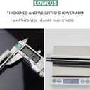 Wall Mounted Extention Shower Arm (Sold with Shower Arm Flange) for U4993-PK 6-inch, Chrome