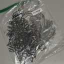 3 Pcs Black Metal Flower Wall Art Rustic Metal Plant Wall Decor Black Minimalist Art Sculpture Hanging Ornament for Bathroom Living Room Bedroom, 16.1 x 7.1 Inch, 13.4 x 10 Inch, 12.2 x 11 Inches