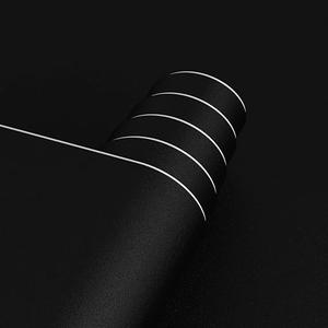 Oxdigi Black Wallpaper 24"x 196", Black Matte Contact Paper Peel and Stick Self-Adhesive Removable Waterproof Wallpaper, Large Vinyl Film Decorative for Wall Covering Countertop Kitchen Cabinet Shelf
