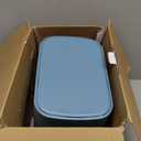 bella 4Qt Slim Air Fryer, Fits-anywhere Kitchenware, EverGood Ceramic Nonstick Coating, Adjustable Temperature, 6 Preset Cooking Options, 60 Min Auto Shutoff w Audible Tone, 3.3lb Capacity, Surf