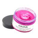 Pink Hair Spray Color Temporary Hair Color Wax 4.23 Oz, Natural Washable Hair Wax Color, Kids Women Temporary Hair Dye Wax Gel Pomades Cream for Christmas Party, Role Playing, Cosplay, Hollaween(Pink)