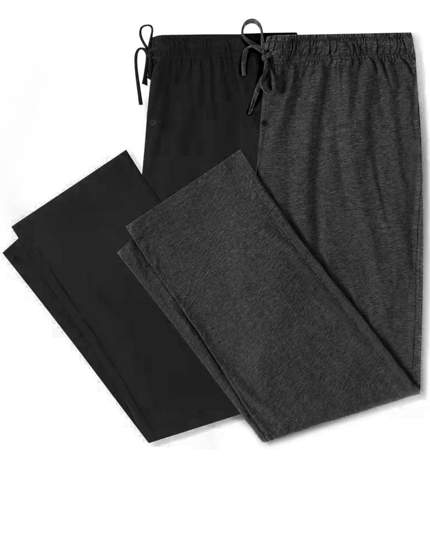 U2SKIIN 2 Pack Mens Pajama Pants Soft, Lightweight Lounge Pant with Pockets Sleep Pj Bottoms for Men size XL