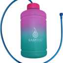 Hands-Free Water Bottle with 47" Long Straw - 2.2L BPA-Free Water Jug for Pregnant, Breastfeeding & Postpartum.