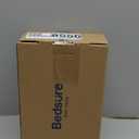 Bedsure White Throw Fleece Blanket for Couch - Super GentleSoft Cozy Blankets for Women, Cute Small Throws for Girls, 50x60 Inches, Wider Striped Design