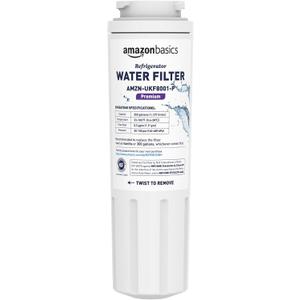Amazon Basics Replacement Maytag UKF8001 Refrigerator Water Filter Cartridge, Easy Install, NSF Certified, No Leaks