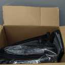 Onlyeasy Sturdy Under Bed Shoe Storage Solution Organizer For Closet Fit 16x2 Pairs, Underbed Shoes Container Bags with Reinforced Handles, Breathable, Linen-like Black, MXAUBS16P2