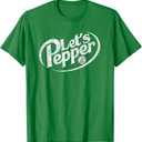 Volleyball Let's Pepper Practice Distressed Design T-Shirt,medium