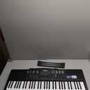 RockJam Compact 61 Key Keyboard with Sheet Music Stand, Power Supply, Piano Note Stickers & Simply Piano Lessons